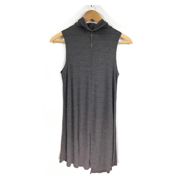 ONETHELAND | Ribbed Wrap Sleeveless Dress - Picture 2 of 3